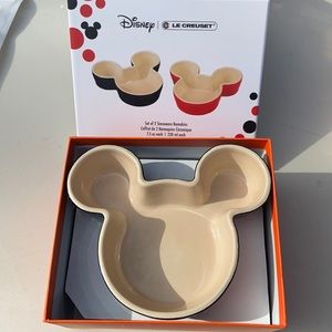 Disney LeCreuset Mickey Mouse Ramekins